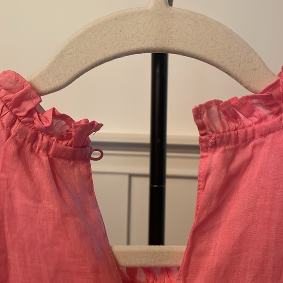 NWT Veronica Beard Keely Dress in Dark Peony Pink 4 🥰 Cotton Mini - Picture 7 of 9